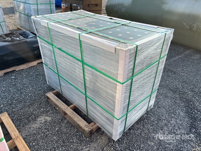 Quantity of (24) 41 Amp Solar Panels