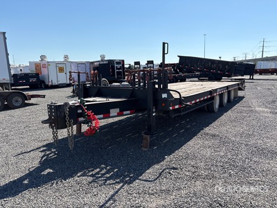 2011 Talbert 29 ft Tri/A Equipment Trailer