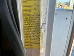 General Appearance with Motor Vehicle Safety Standards Label