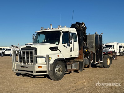 2012 Hiab 211E P-S Hiduo 6900 kg Knuckle Boom on 2013 Freightliner 108SD 4x2 Boom Truck