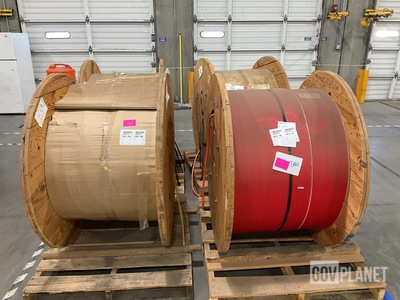 (4) Spools of Fiber Optic Cables