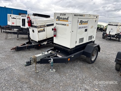 2019 Allmand MP25-8E1 25 kW Mobile Zestaw prądotwórczy