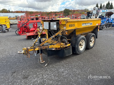 1996 Colpron 2250 T/A Salt Spreader - Fits Tractor