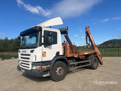 2011 Scania P400 4x2 Camion Multibenne Roll-Off Truck