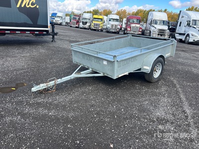 2016 Savage 8 ft S/A Utility Trailer