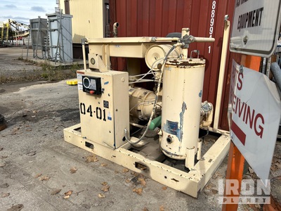 American Precision Industrys 200 cfm Skid-Mounted Electric Compressore