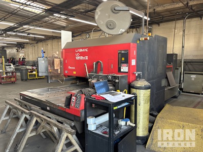 Amada LC-1212A3 Electric Fiber Laser W/material loader Varios. Industrial