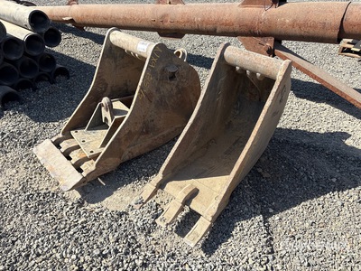 Quantity of (2) 24 in Digging Backhoe Cazo