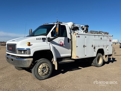 2007 GMC C5500 4x4 サービスカー