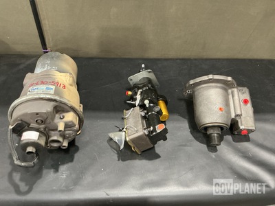 (1) Brake Reservoir, (1) Declutch Assembly, (1) Evaporator & Assorted Items