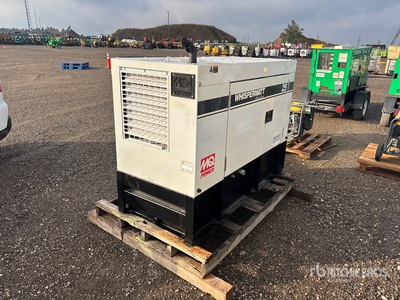 2017 Multiquip DCA25US14CAN 37 kW Skid-Mounted Generator