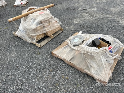 Quantity of (2) Pallets of Misc. Parts Divers