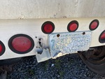 Trailer Chassis with License Plate Light Functional