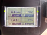 General Appearance with Hour Meter / Odometer