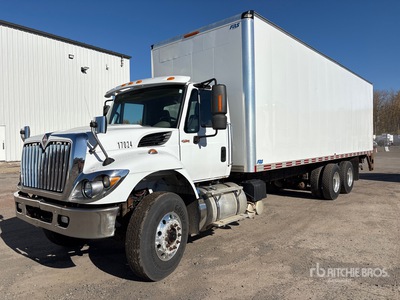 2018 International WorkStar 7400 6x4 Van Truck