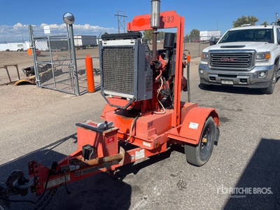 2011 Godwin Dri-Prime CD103M Trailer-Mounted Wasserpumpe