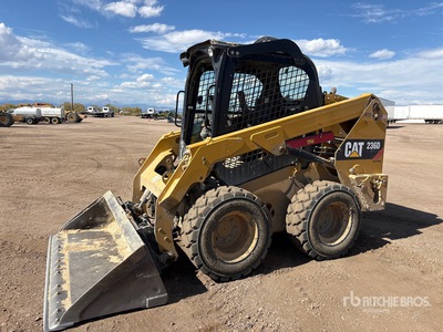 2018 Cat 236D Two-Speed Skid Steer Loader
