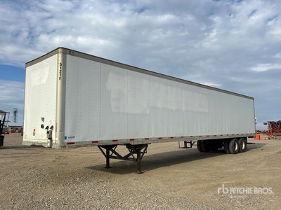 2012 Vanguard 53 ft x 102 in T/A Van Trailer