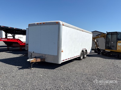 2008 Cargo Craft 2 ft T/A Enclosed Trailer