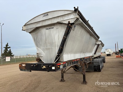 2009 K-Line 21 ft Super B-Train Lead Side Dump Trailer