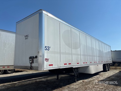 2023 Wabash 53 ft x 102 in T/A Van Trailer