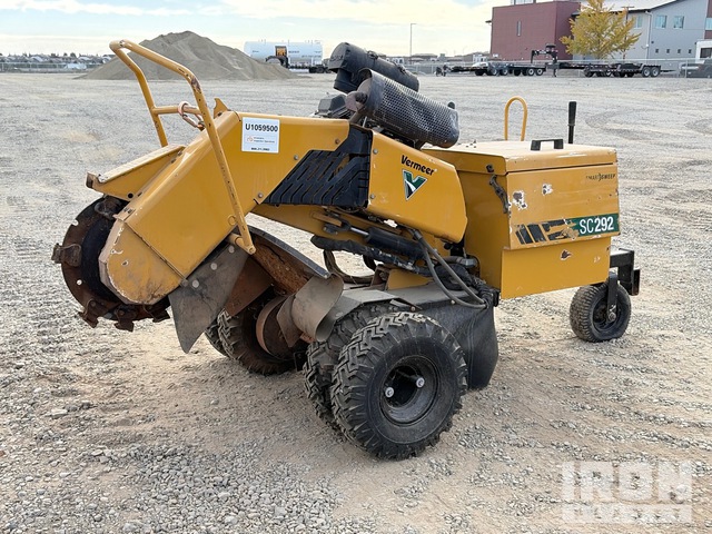 2022 Vermeer SC292 Walk Behind Stump Grinder