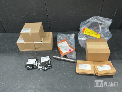 (1) Valve Pinion Shaft, (485) Seal Sleeves, (218) Gaskets & Assorted Items