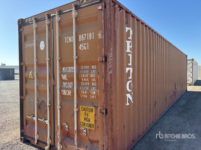 40 ft High Cube 40 ft Storage Container