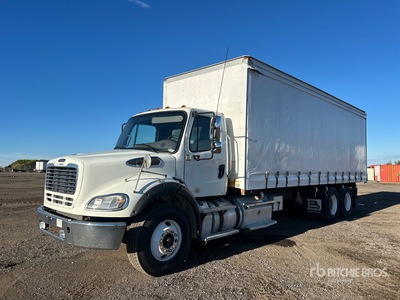 2018 Freightliner M2 112 6x4 Curtain Side Truck