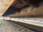 Trailer Chassis with Frame Rails/ Main Beams Condition