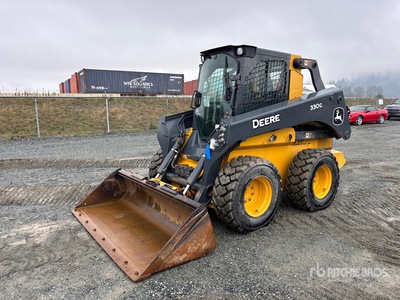 2021 John Deere 330G Two-Speed High Flow Skid Steer Loader