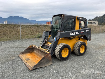 2012 John Deere 326D Two-Speed High Flow Skid Steer Loader