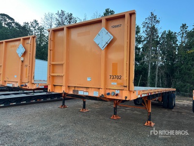 2018 Great Dane 40000 lb 36 ft T/A Remolque caja abierta