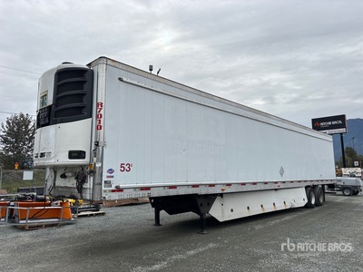 2012 Utility 53 ft x 102 in T/A Refrigerated Trailer