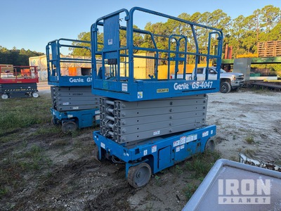 2016 Genie GS-4047 Electric Piattaforma aerea verticale