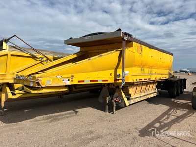 1993 Clement 540-0-41 41 ft Tri/A Belly Dump Trailer