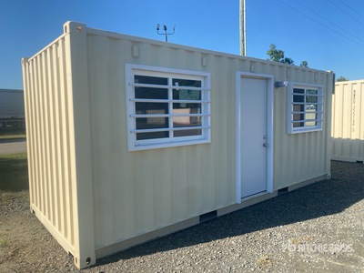 2026 20 ft x 8 ft 20 ft x 8 ft Skid-Mounted Storage Container Mobile Office Mobile Office (Unused)