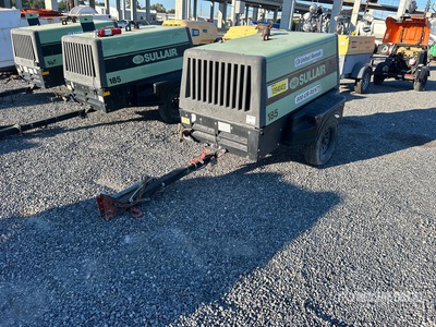 2018 Sullair 185DPQ 185 cfm Mobile Air Compressor
