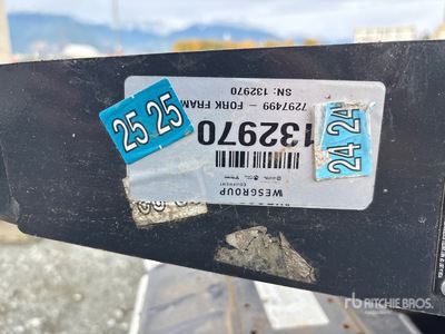 Bobcat Skid Steer Attachment Mounting Plate (Unused)