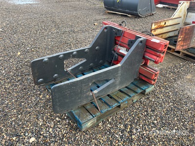 Bolzoni B250PBE Lift Truck Clamp - Fits Forklift