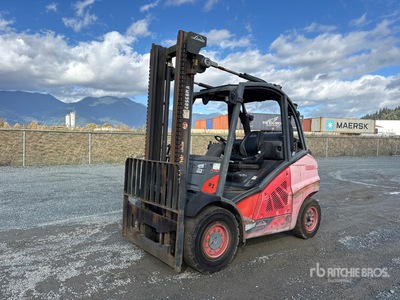 2015 Linde H50T 4175 lb Cushion Tire Forklift
