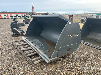 Daequip 126 in 5.5 cyd General Purpose Wheel Loader Bucket - Fits Doosan DL420-7