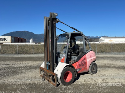 2015 Linde H50D 11000 lb Pneumatic Tire Carrelli Elevatori