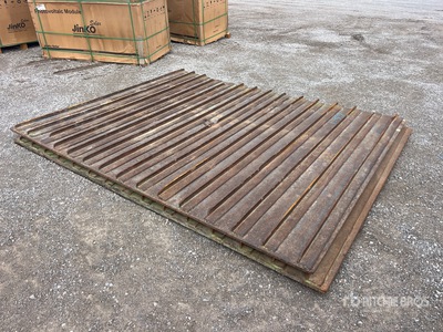 Quantity of (2) 10ft x 8ft Rumble Plates