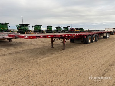 1999 Lode King 32 ft Super B-Train Lead Flatbed Trailer