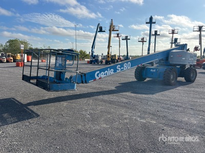 2008 Genie S-80 4WD Diesel Telescopic Boom Lift