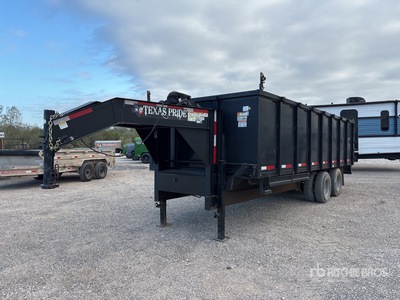 2023 Texas Pride 20 ft T/A Gooseneck Przyczepa Lekka Wywrotka