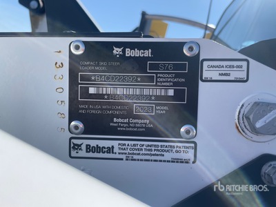 2023 Bobcat S76 Minicargadora