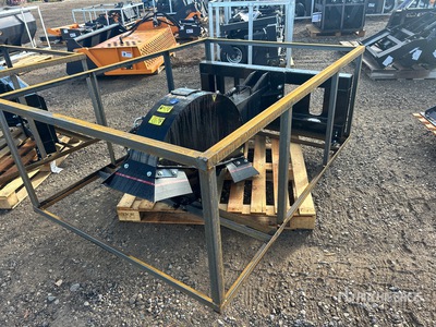 2026 Top Cat ECSSSTG200 3 in Skid Steer Stump Grinder (Unused)
