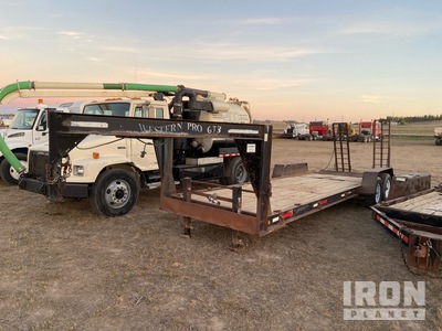 1999 Western Pro 24 ft T/A Gooseneck Plant Trailer